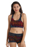 ‘All Tyed Up’ Crop Top (Gray)
