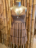 ‘Layla’ Dress (Tan)