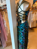 ‘Good Vibrations’ Maxi Dress (Ocean Blue)