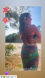 ‘Good Vibrations’ Maxi Dress (Green)
