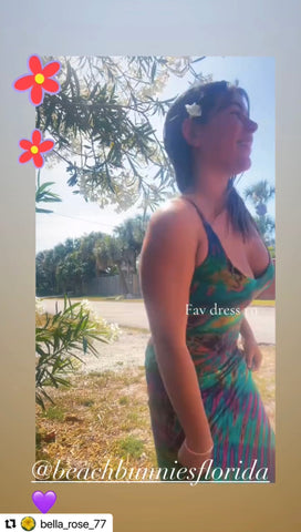‘Good Vibrations’ Maxi Dress (Green)