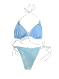 ‘Gingham Blue’ Bikini Set