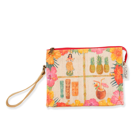 Sun n’ Sand ®️ ‘Railay’ Pineapples Wristlet La Isla