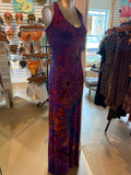 ‘Good Vibrations’ Maxi Dress (Purple)