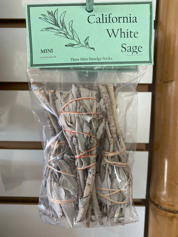 White Sage 3 Pack (Mini)