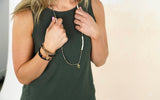 ‘Soul Stacks’ Genuine Turquoise Bracelet/Necklace